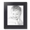 ArtToFrames 17x20" Matted Picture Frame with 13x16" Single Mat Photo Opening Framed in 1.25" Black and 2" Mat (FWM-4083-17x20)